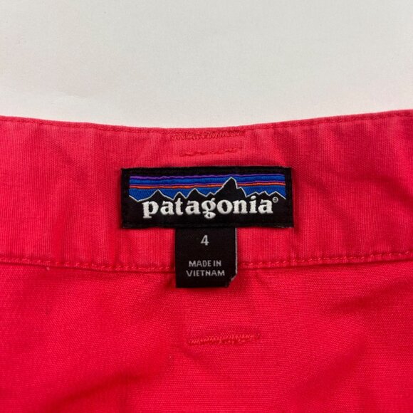 Patagonia Watermelon Pink Stretch Canvas Cargo Capri Pant 4 - Picture 3 of 6